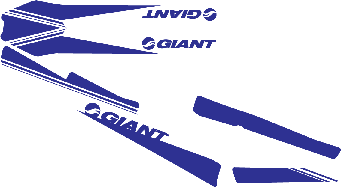 Giant Bike Frame Sticker Autocollant Bicycle Mountain - Giant Bicycles (1200x674)