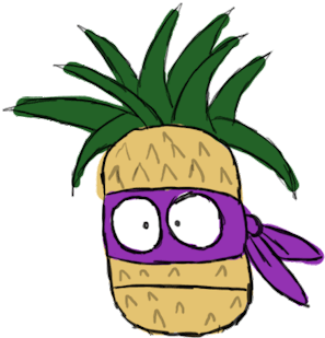 Gfycat Url - Pineapple Transparent Tumblr Grid (500x408)