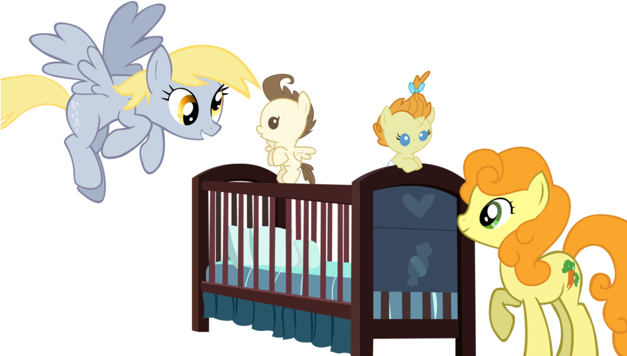 Derpy And Carrot Top Watch Over - Derpy X Carrot Top (900x567)