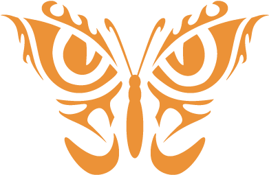 Stencil Aerografia Tattoo Animal 049 Mariposa Ojos (500x500)