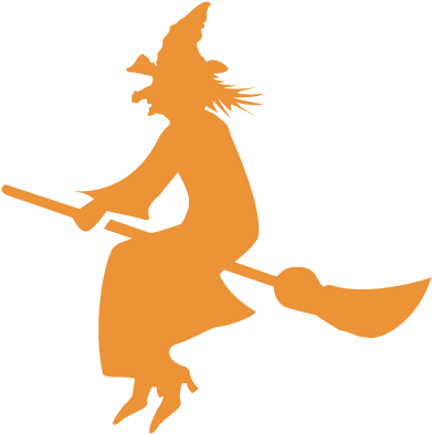 Stencil Aerografia Tattoo Fiesta 001 Bruja Escoba - Aerography (500x500)