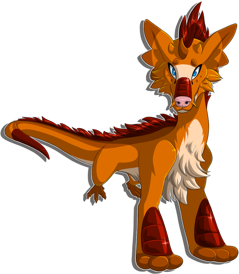 Floof Noodle By Ascynd - Cartoon (821x933)