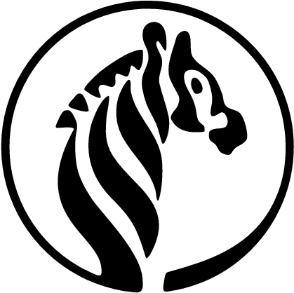 Zebra Vector Art (438x437)