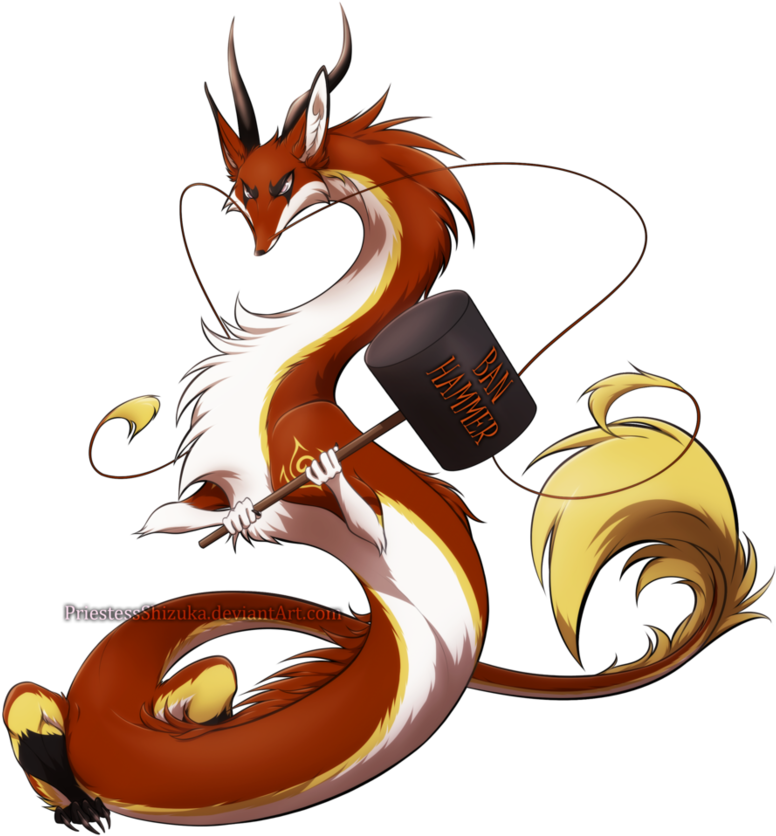 Ban Hammer Noodle By Priestessshizuka - Illustration (894x894)