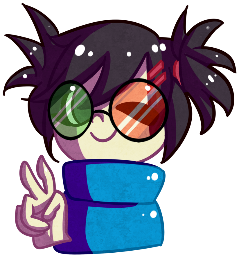Noodle Doodle By Monochromacat - Cartoon (870x919)