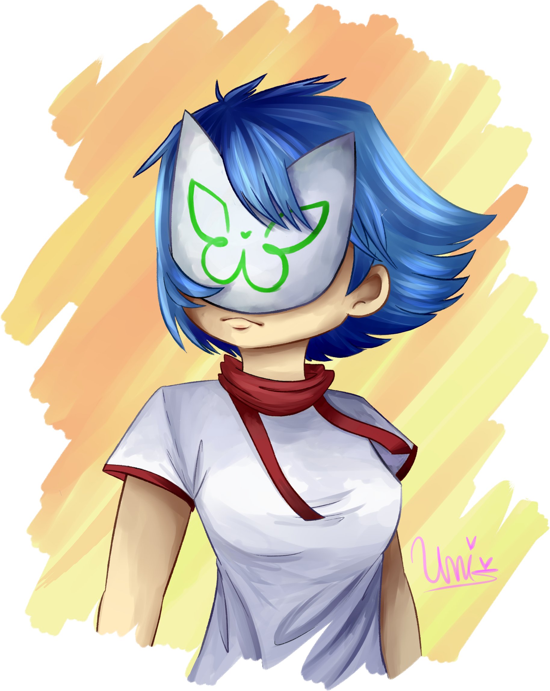 Noodle By Valescalove321 Noodle By Valescalove321 - Cartoon (2000x2300)