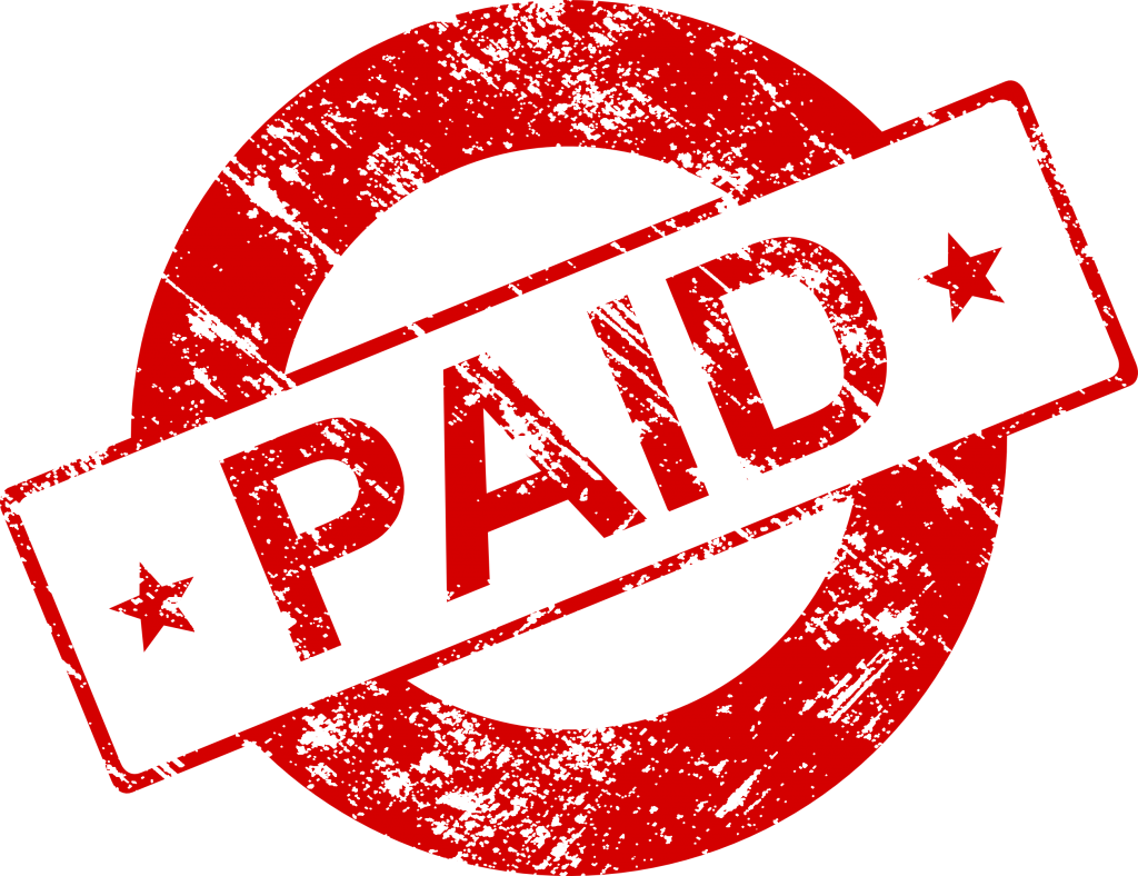 Postage Stamps Clip Art - Paid Stamp Image Png (1024x788)