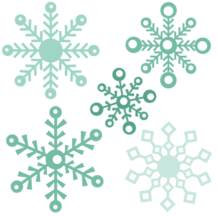 Snowflakes Free Snowflake Clipart Public Domain Clip - Cute Snowflake Clip Art (432x432)