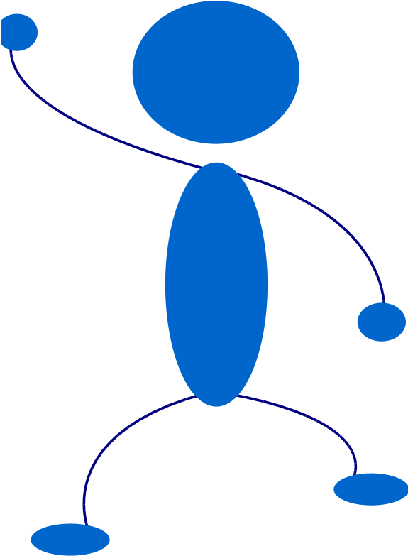 Get Notified Of Exclusive Freebies - Stick Man Waving Png (574x800)