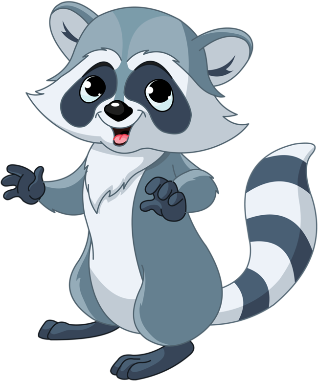Buy Cartoon Raccoon By Dazdraperma On Graphicriver - Raccoon Cartoon Png (681x800)