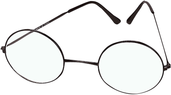 Harry Potter Clipart Glass - Harry Potter Glasses (555x555)