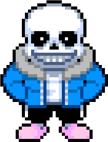 Undertale Sans - Sans Sprite Undertale No Background (390x530)