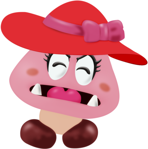 Semi-realistic Goombette By Christopia1984 - Art (892x895)