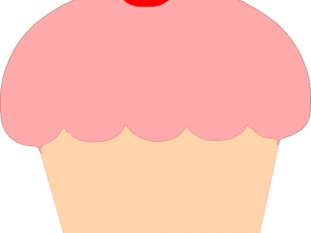 Pink Cupcake Clipart - Pink Cupcake Clipart (640x480)