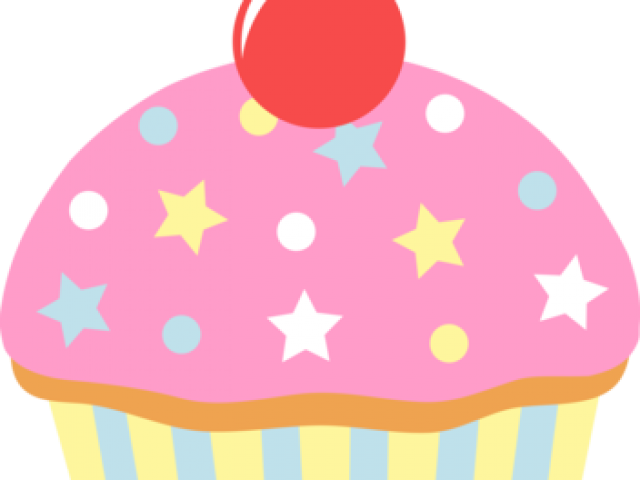 Vanilla Cupcake Clipart Candyland - Cupcake Png (640x480)