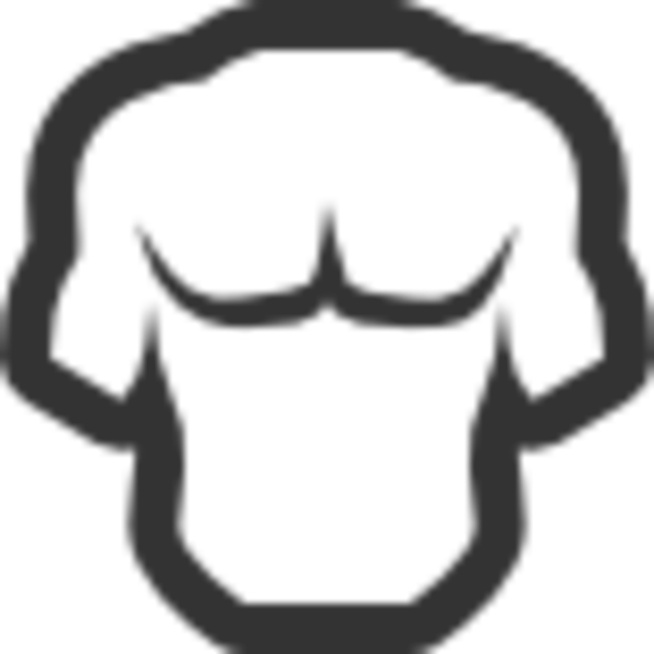 Torso Clip Art (600x600)