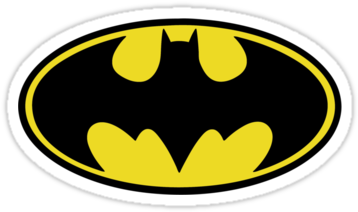 How To Draw Batman Logo Step Clip Art - Бэтмен Лого (375x360)