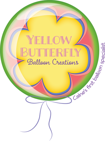 Yellow Butterfly Balloon Creations Ltd - Illustration (354x477)