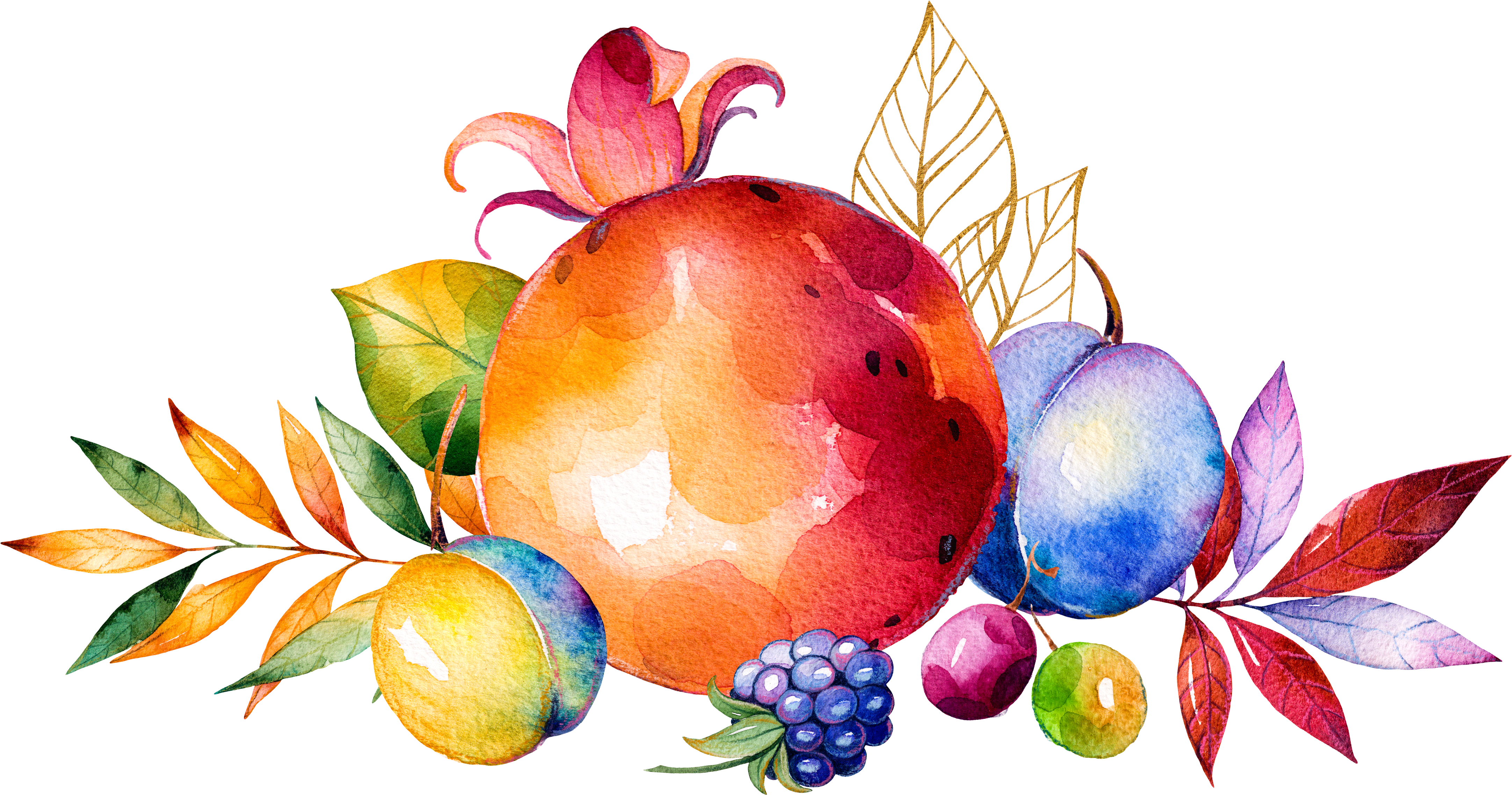 Autumn Watercolor Painting Stock Photography Royalty-free - Autumn Watercolor Painting Stock Photography Royalty-free (4424x2452)