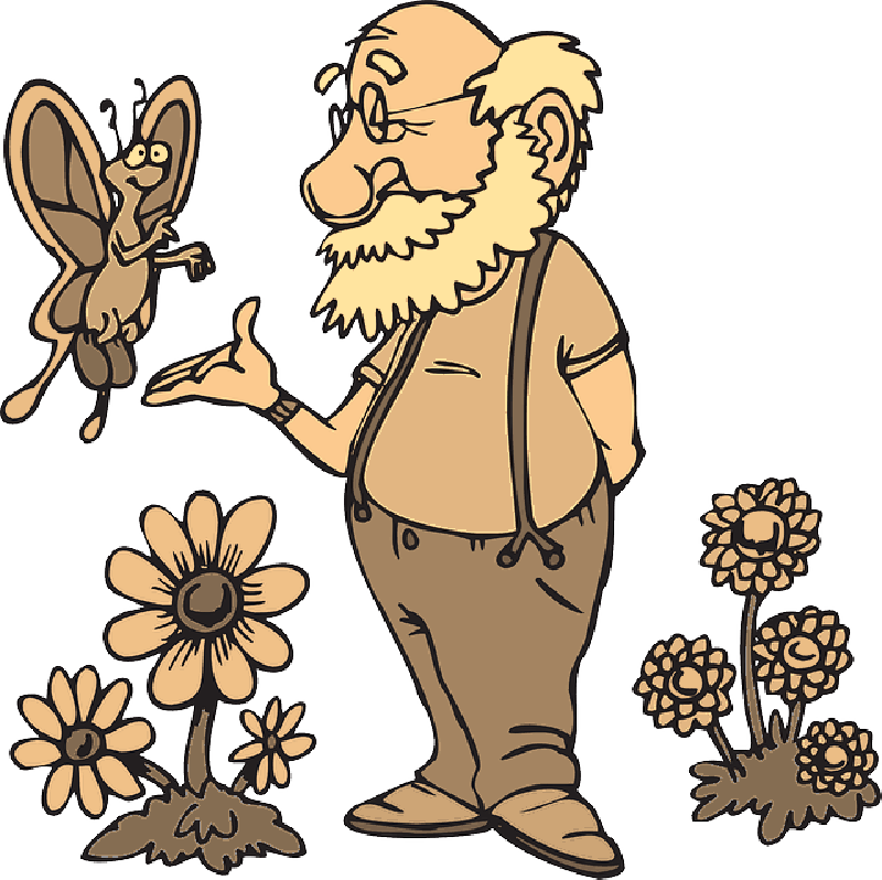 Mb Image/png - Kind Old Man Cartoon (800x798)