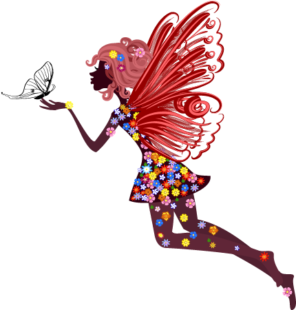 Fairy Royalty-free Flower Fairies Clip Art - Fairy Coloring Book (500x500)