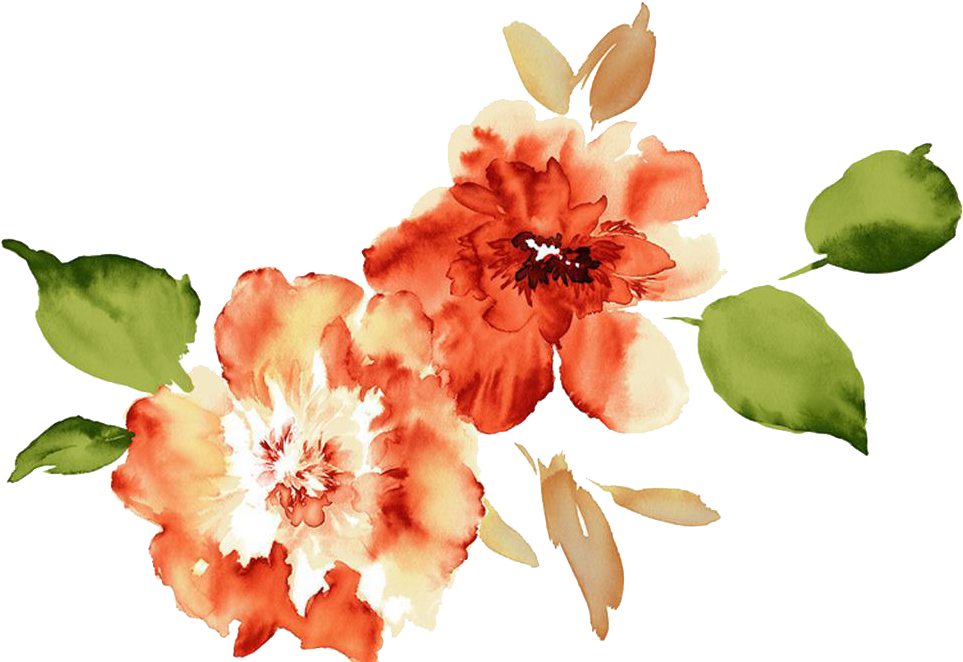 Watercolour Flowers Paper Watercolor Painting - 花 水彩 (1024x664)
