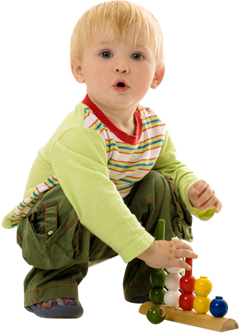 Toddler Playing With Transparent Background (350x489)