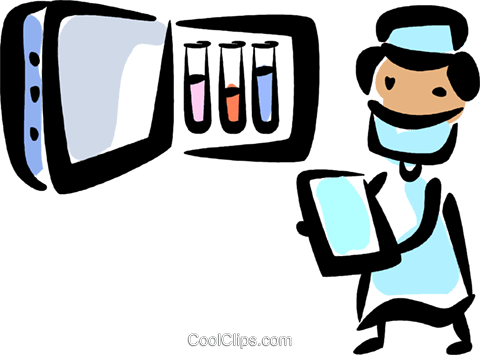 Medical Research Royalty Free Vector Clip Art Illustration - Medical Research Royalty Free Vector Clip Art Illustration (480x355)