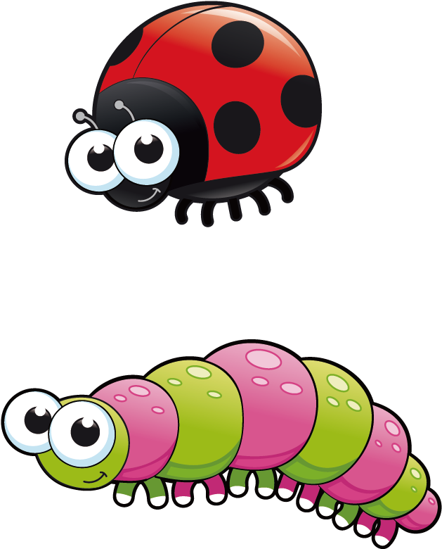 Insect Drawing Cartoon Clip Art - Cartoon Bugs (937x1069)