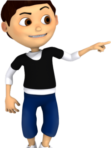 Cartoon Pic Boy - Animated Kid Png (640x480)