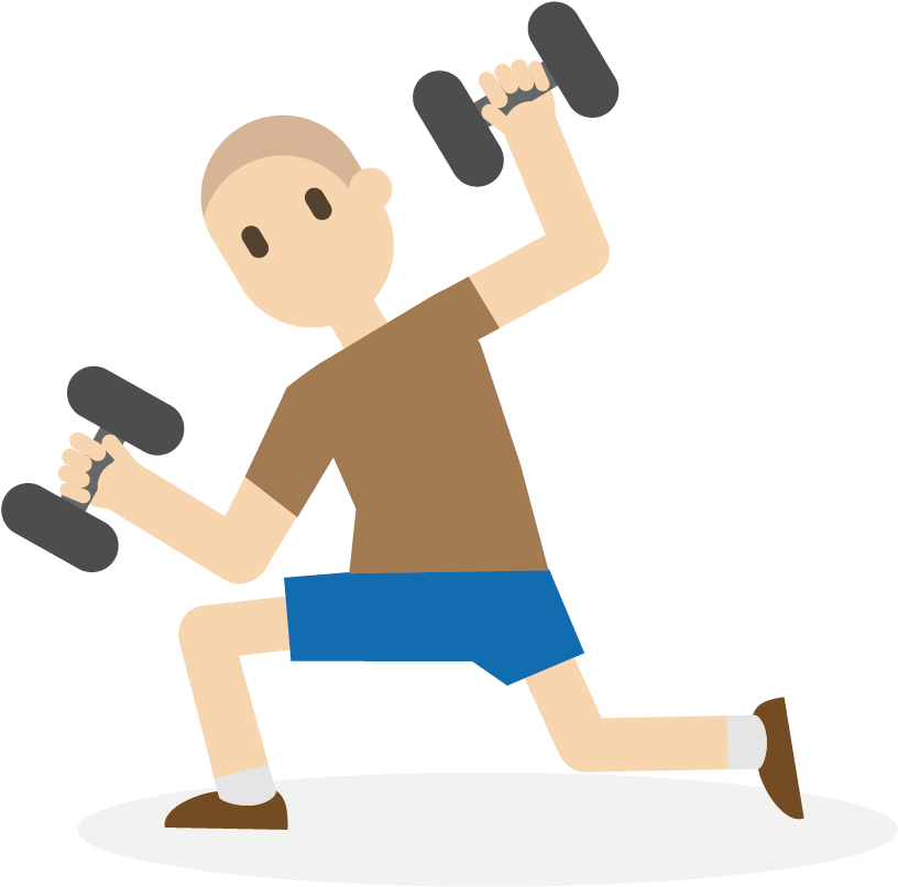 Bodybuilding Cartoon Fitness Centre - Bodybuilding Cartoon Fitness Centre (1186x1217)