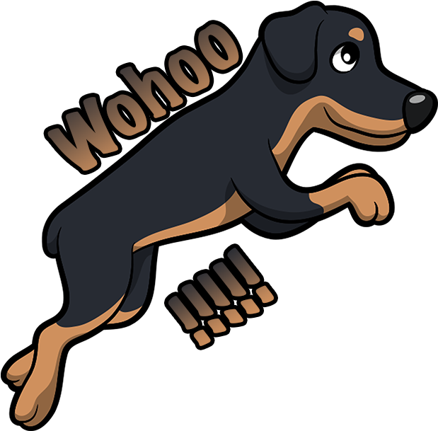 Rottweiler Emoji & Stickers Messages Sticker-9 - Sticker (618x618)