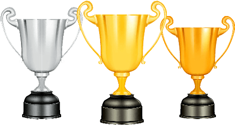 Setting Goals - - Trophy Vector (469x266)