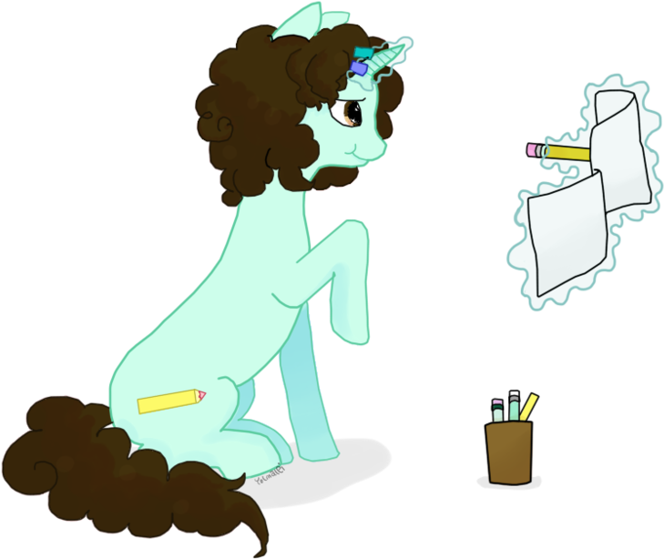 Hey @curly Star Child You Make Cute Oc's - Illustration (1280x846)