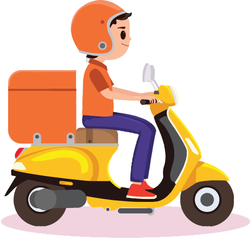 Uber For Food Delivery App - Shopee Cod And Free Shipping (500x475)