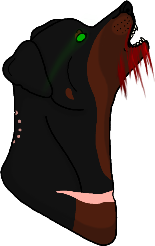 Mad Dog By Pastellepirate Mad Dog By Pastellepirate - Painting (909x1141)