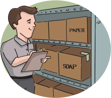 Delivery Clipart Ups - Cartoon (417x388)