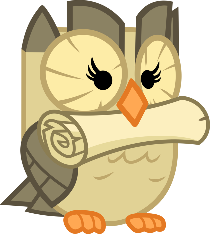 The Delivery Owl By Porygon2z - My Little Pony Owl (848x942)