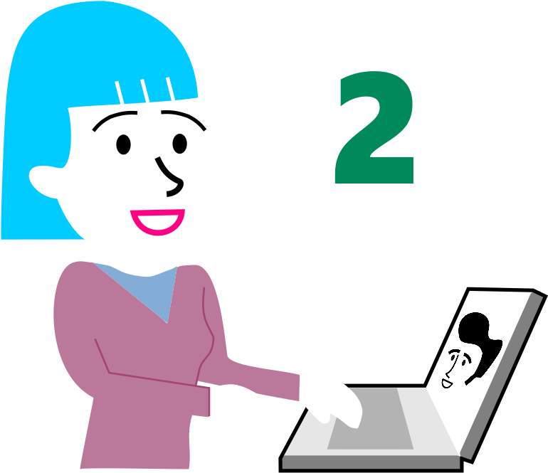 how It Works For Guests - Cartoon (1000x1000)