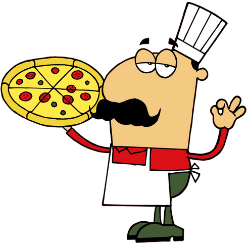 Pizza Delivery Italian Cuisine Cheese Sandwich Clip - Pizza Maker Clip Art (512x512)