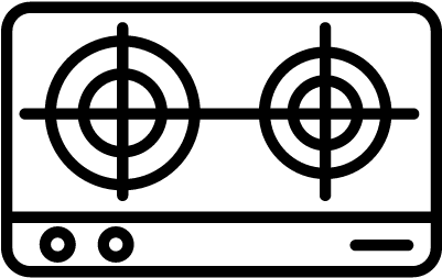 Cliparts Top Oven - Kitchen Icon Top View (400x400)