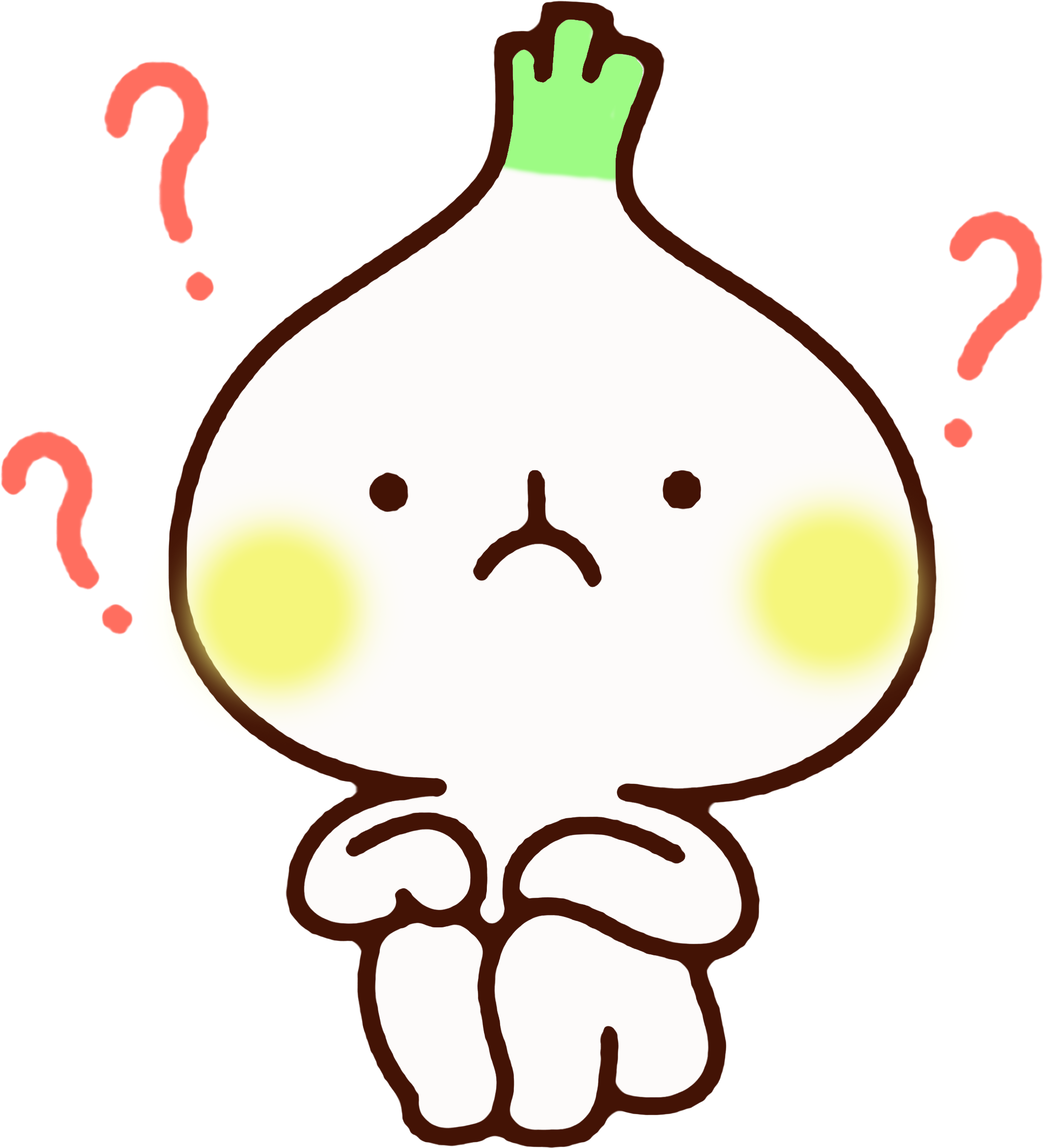 Garlic Icon - Cartoon Garlic - Garlic (5000x5000)
