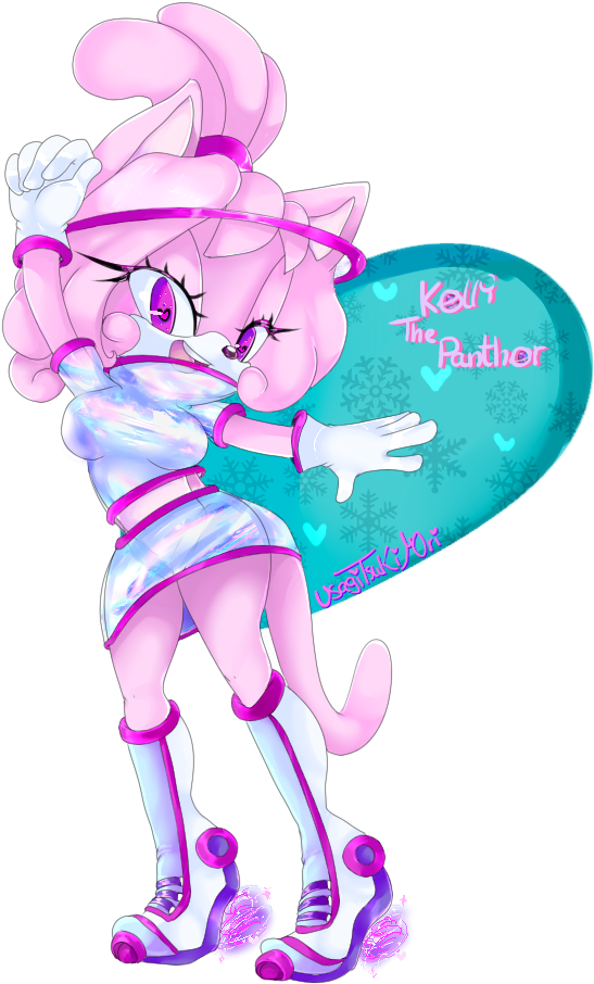 Kelly The Panther By Usagitsukim0ri - Illustration (800x1000)