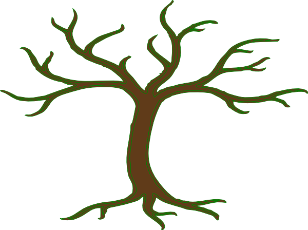 Bare Tree Clip Art (600x448)