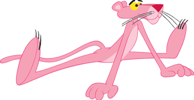 Pinkpanther - Pink Panther Clipart Png (630x325)