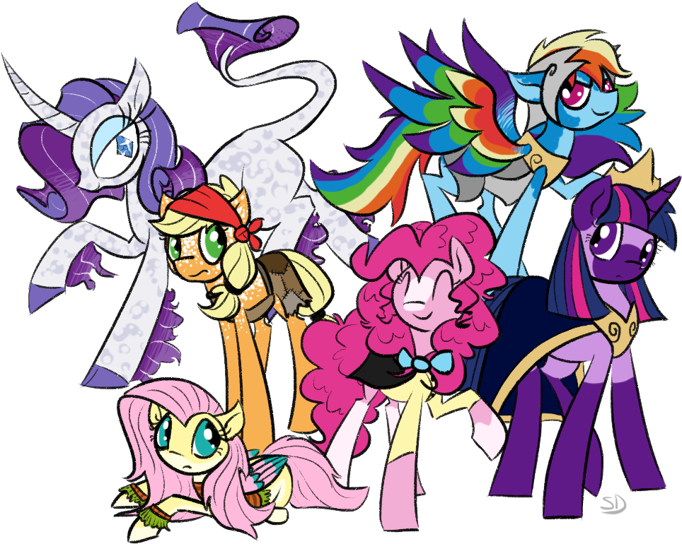 Alternate Universe, Applejack, Artist - Puyo Puyo (1000x800)