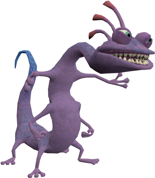Download Zip Archive - Monsters Inc Scream Arena Characters (750x650)