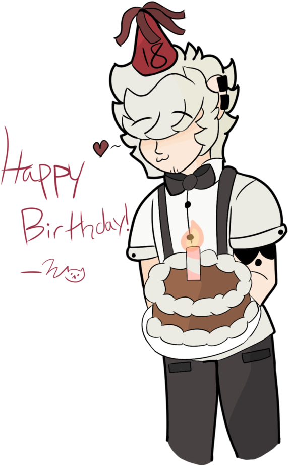 Happy Birthday Sebby By Jello-fiish - Cartoon (774x1032)