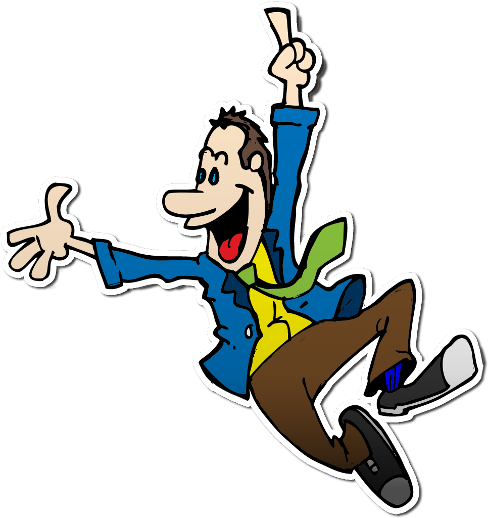 Showing Post & Media For Very Happy Man Cartoon - Happy Man Cartoon Png (1031x1093)