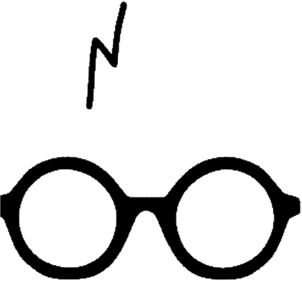 Harry Potter Glasses Clipart Harry Potter Glasses Png - Harry Swotter - A Harry Potter Quiz Book (1024x1024)